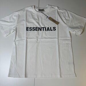 Fear of God White Short Sleeve Tee Essentials